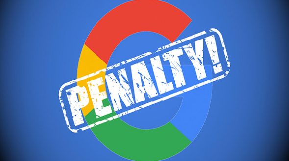 پنالتی شدن سایت توسط گوگل